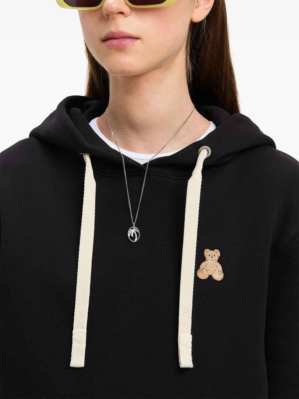 The Best Shops Palm Angels: Camiseta - Negro