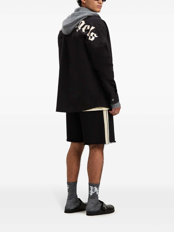 Palm Angels: トラウザーショーツ online - ショートパンツ - 黒