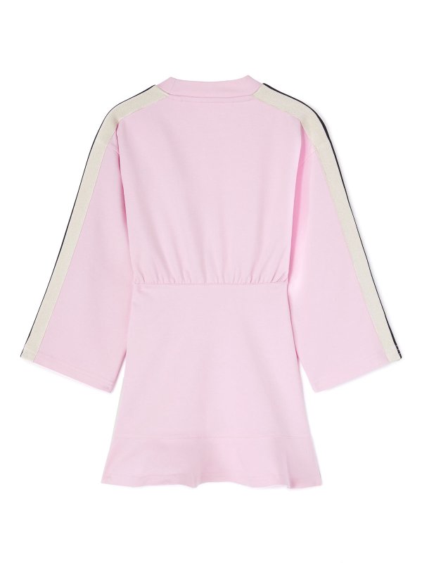 Palm Angels: Strickpullover mit Rundhalsausschnitt online - Rundhalspullover - Nude