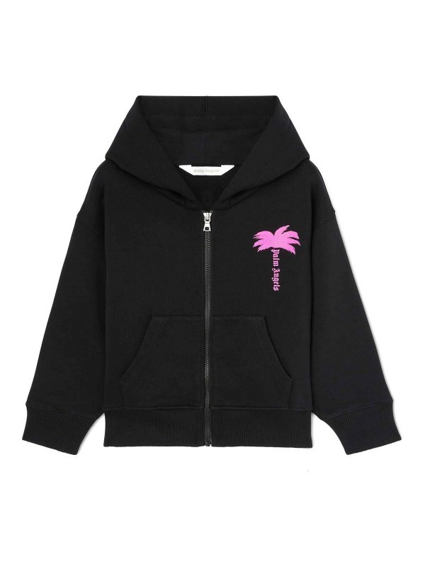 Palm Angels: Sweatshirts und Pullover - Sweatshirt - Schwarz