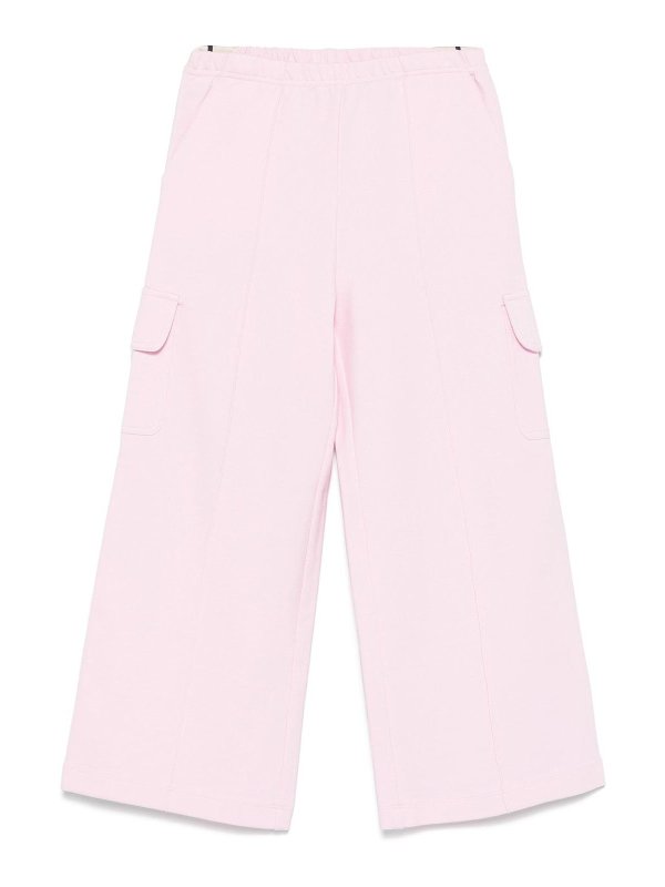 Palm Angels: tracksuit bottoms - New Track Wide Cargo Pant