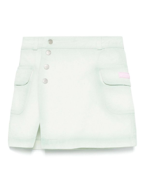 Palm Angels: gonne al ginocchio  e longuette - Mini bottoni gonna