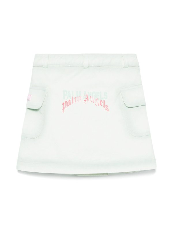 Palm Angels: gonne al ginocchio  e longuette online - Mini bottoni gonna
