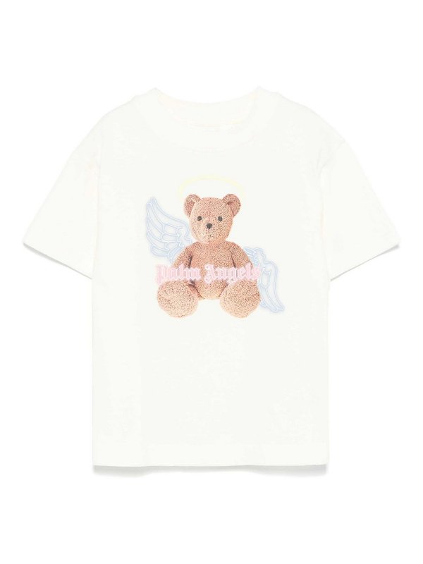 Palm Angels: Tシャツ - Tシャツ - 白