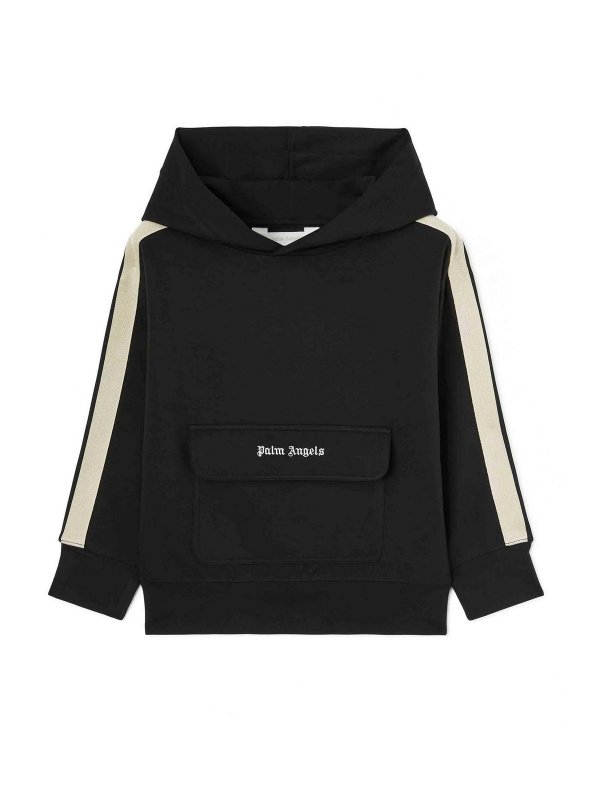 Palm Angels: Sudaderas y suéteres - Sudadera - Negro