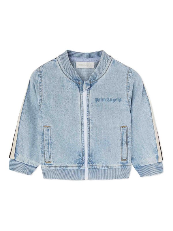 Palm Angels: Vestes casuals - Veste Casual - Bleu
