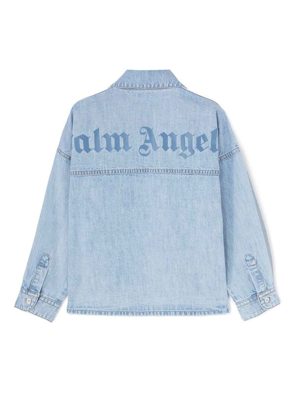 Palm Angels: ブーツカットジーンズ online - ブーツカットジーンズ - ブルー