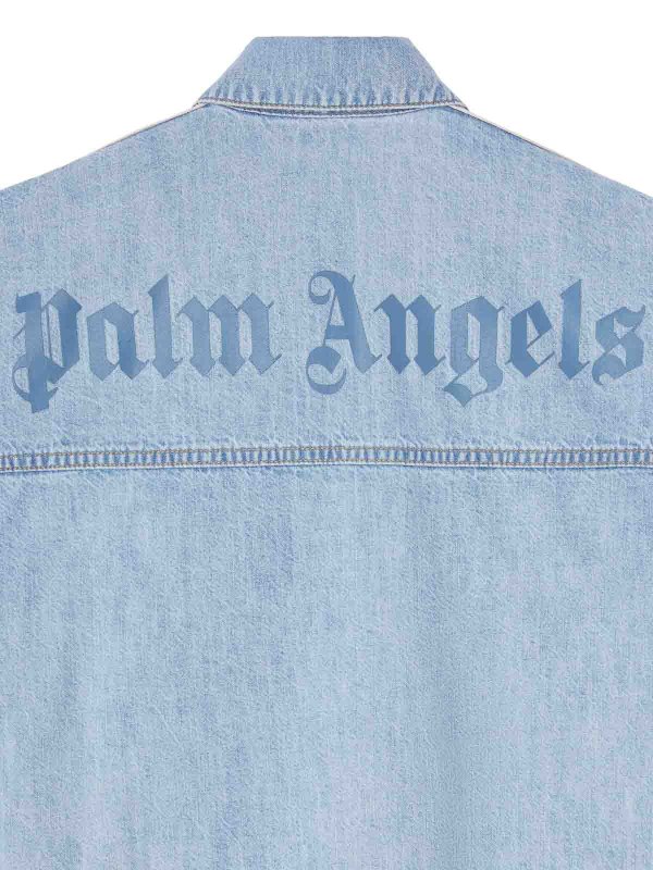 The Best Shops Palm Angels: ブーツカットジーンズ - ブーツカットジーンズ - ブルー