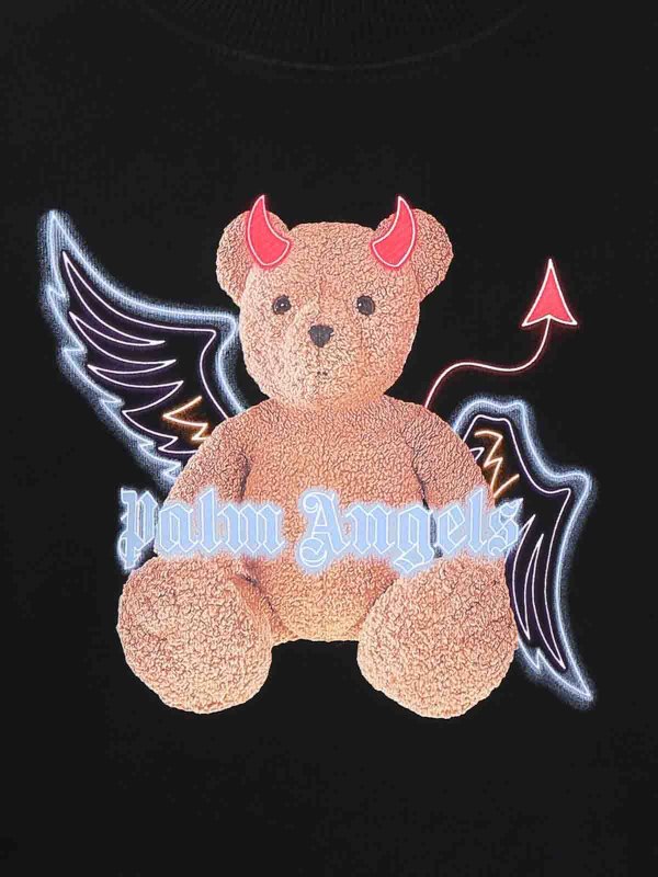 The Best Shops Palm Angels: クルーネック - クルーネック - 黒