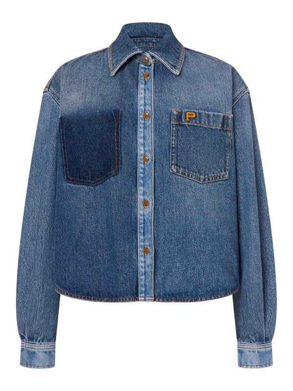 Philosophy di Lorenzo Serafini: シャツ - シャツ - ブルー