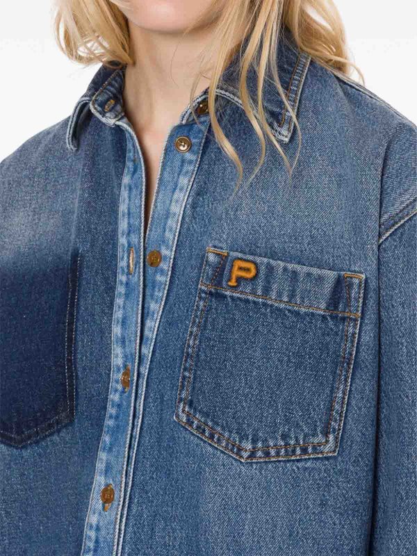 シャツ - ブルー shop online: Philosophy di Lorenzo Serafini