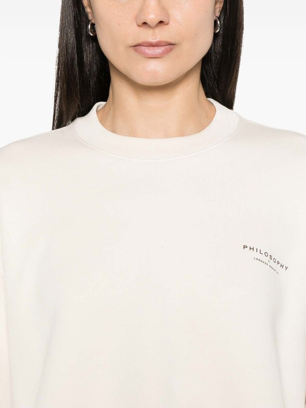 Philosophy di Lorenzo Serafini buy online Recycled organic American sweatshirt