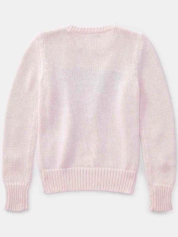 POLO RALPH LAUREN: U-Boot-Ausschnitt online - U-Boot-Pullover - Nude