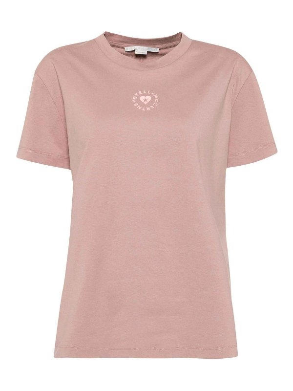 STELLA McCARTNEY: T-shirts - T-Shirt - Rose