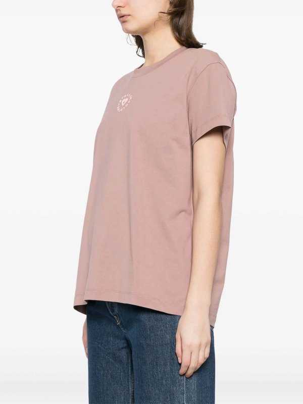 The Best Shops STELLA McCARTNEY: T-shirts - T-Shirt - Rose