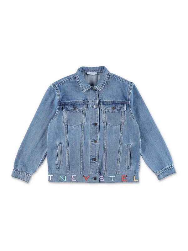 Stella McCartney Kids: Chaquetas denim - Chaqueta Vaquera - Azul