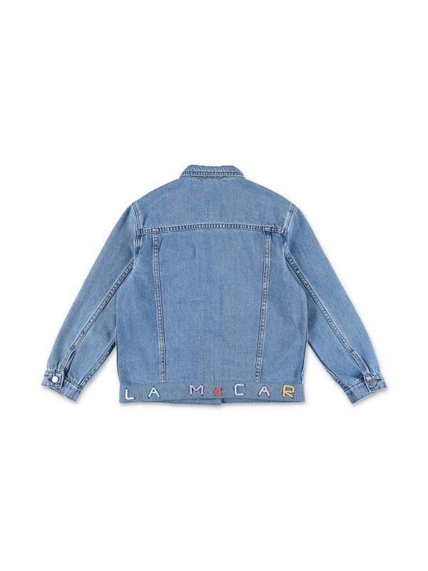 Stella McCartney Kids: Chaquetas denim online - Chaqueta Vaquera - Azul