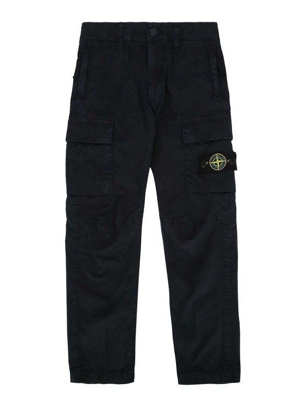 Stone Island Junior: casual trousers - Trousers