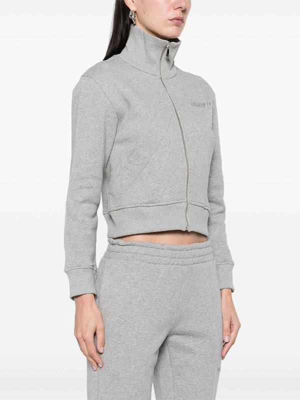 The Best Shops The Attico: Col bateau - Pull Col Bateau - Gris