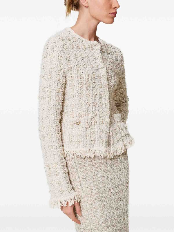 TWINSET: Casualjacken online - Casualjacke - Creme