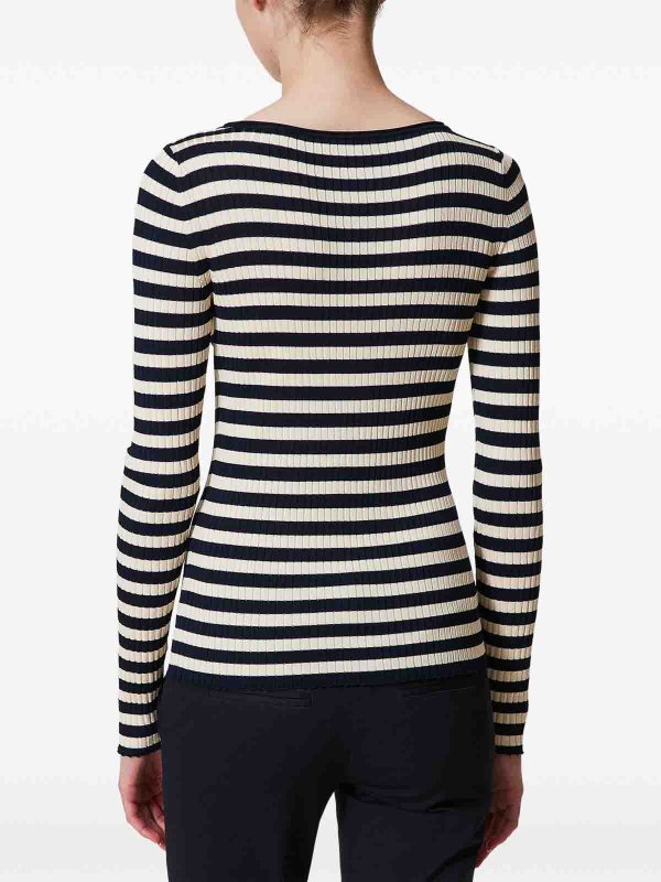 Pull Col Bateau - Noir shop online: TWINSET