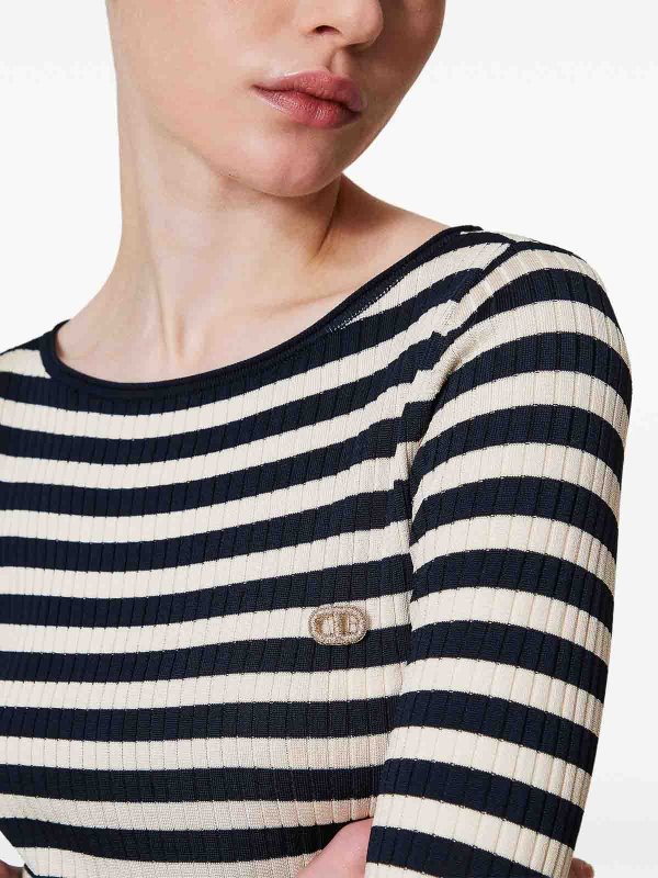 TWINSET buy online Pull Col Bateau - Noir