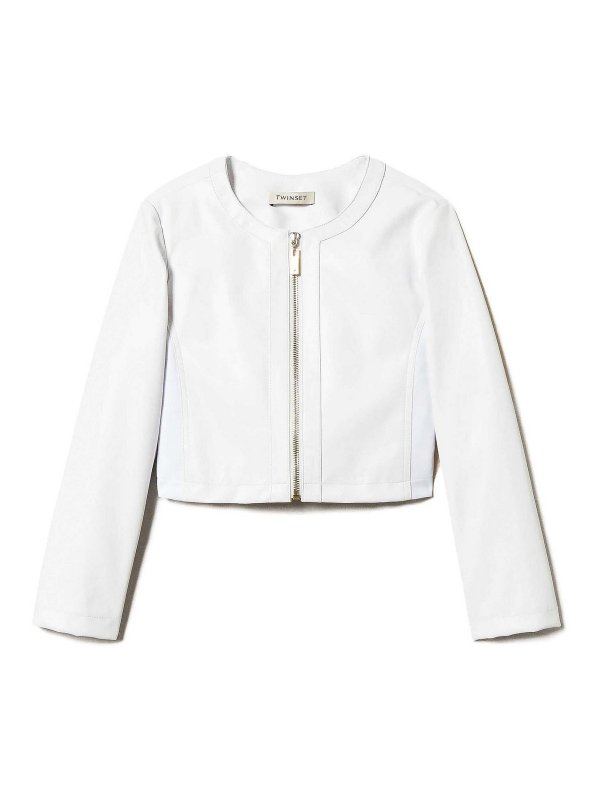 TWINSET: Vestes casuals - Veste Casual - Argent