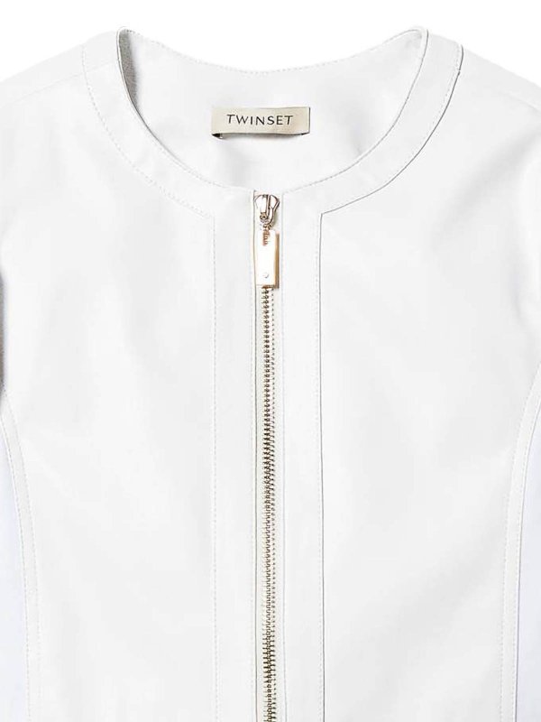 TWINSET: Vestes casuals online - Veste Casual - Argent