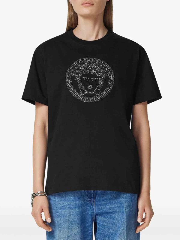 The Best Shops VERSACE: T-shirts - T-Shirt - Noir