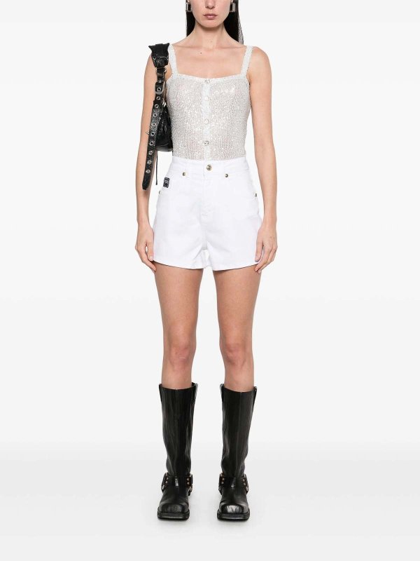 Versace Jeans Couture: Shorts online - Shorts - Blanco