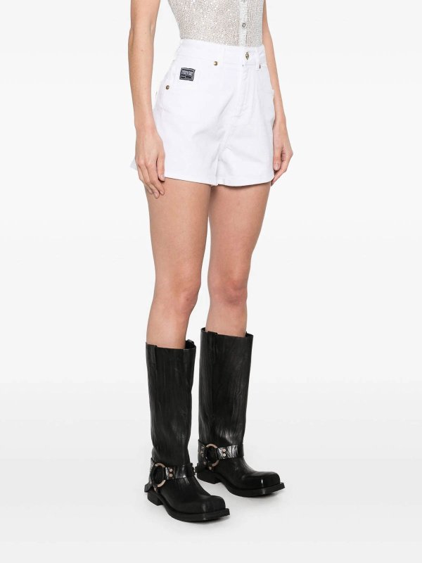 The Best Shops Versace Jeans Couture: Shorts - Shorts - Blanco