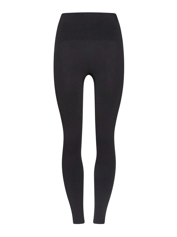 WOLFORD: Leggings - Leggins - Negro