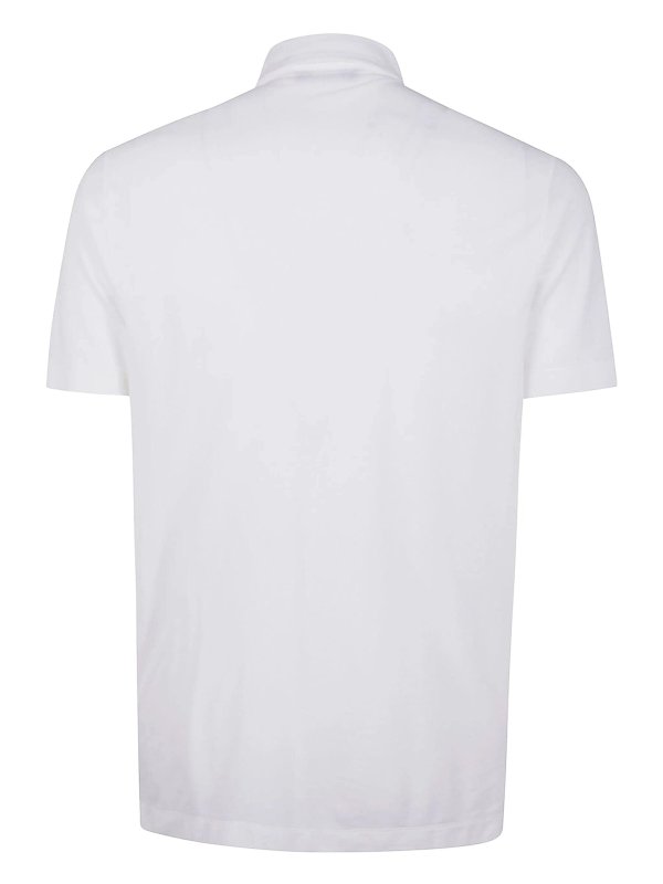 ZANONE: Poloshirts online - Poloshirt - Weiß