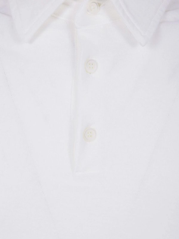 The Best Shops ZANONE: Poloshirts - Poloshirt - Weiß