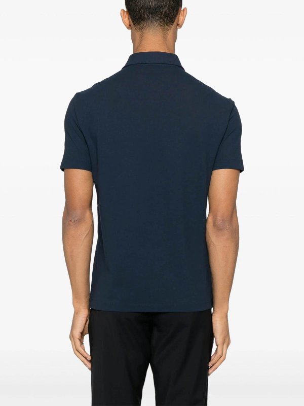 The Best Shops ZANONE: Polos  - Polo - Bleu