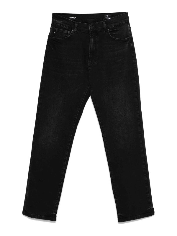 AG JEANS: ブーツカットジーンズ - ブーツカットジーンズ - 黒