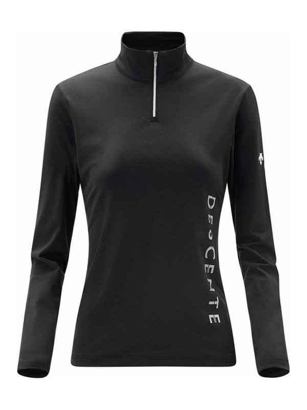 DESCENTE: Col bateau - Pull Col Bateau - Noir
