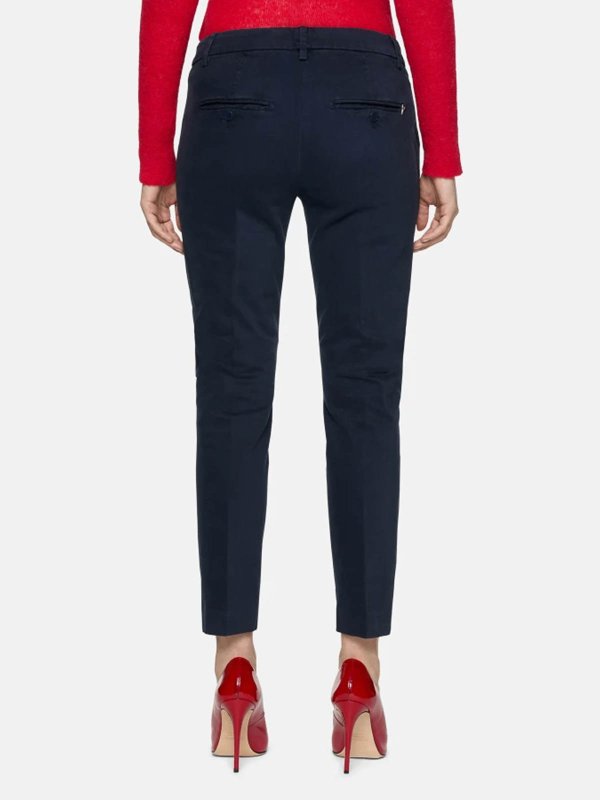 The Best Shops DONDUP: Pantalons casual - Pantalons Décontractés - Bleu