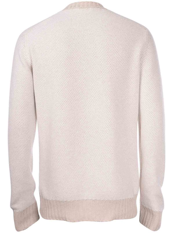 The Best Shops GRAN SASSO: U-Boot-Ausschnitt - U-Boot-Pullover - Weiß