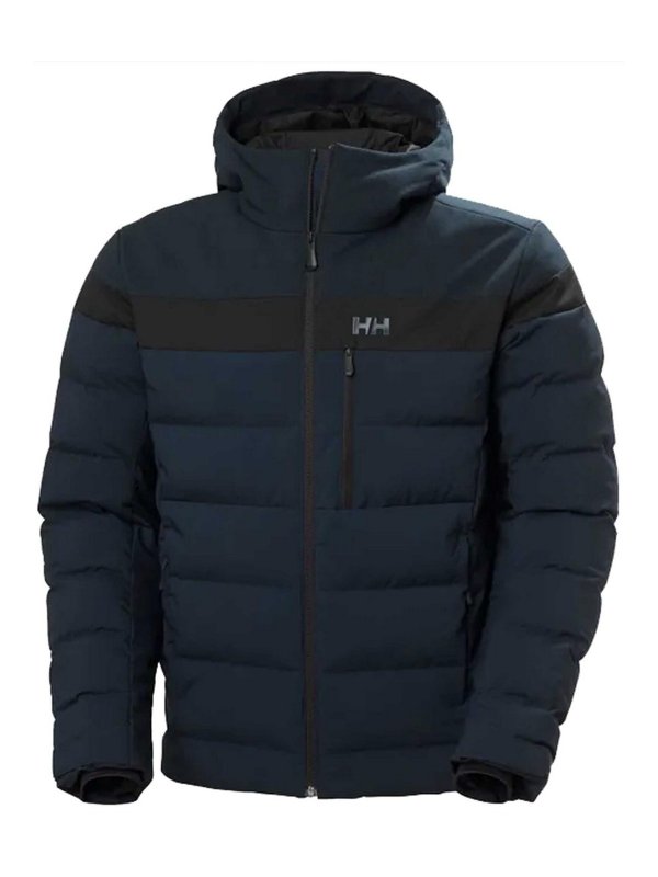 HELLY HANSEN: Kurze Daunenjacken - Daunenjacke - Dunkelblau