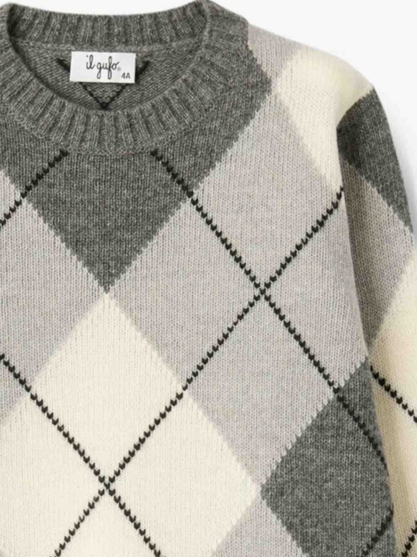 Il Gufo: boat necks online - Maglia Tricot