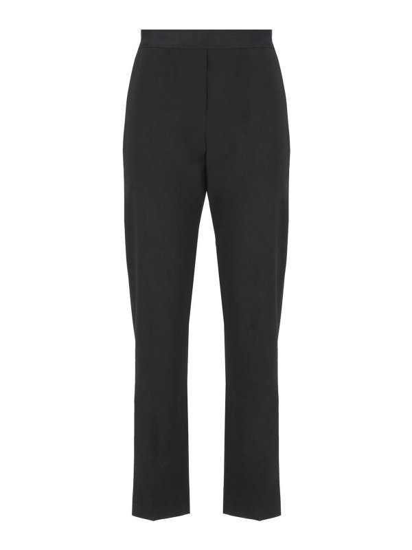 m.s.g.m.: Pantalons casual - Pantalons Décontractés - Noir