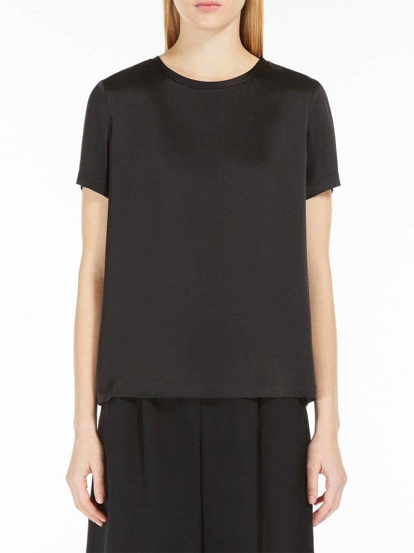 S MAX MARA: Tシャツ online - Tシャツ - 黒