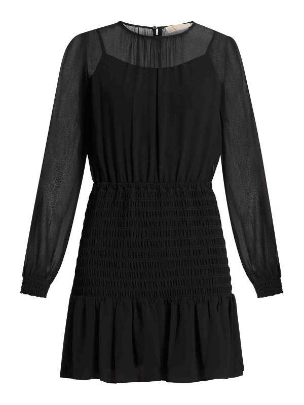 MICHAEL KORS: ショートドレス - ショートドレス - 黒