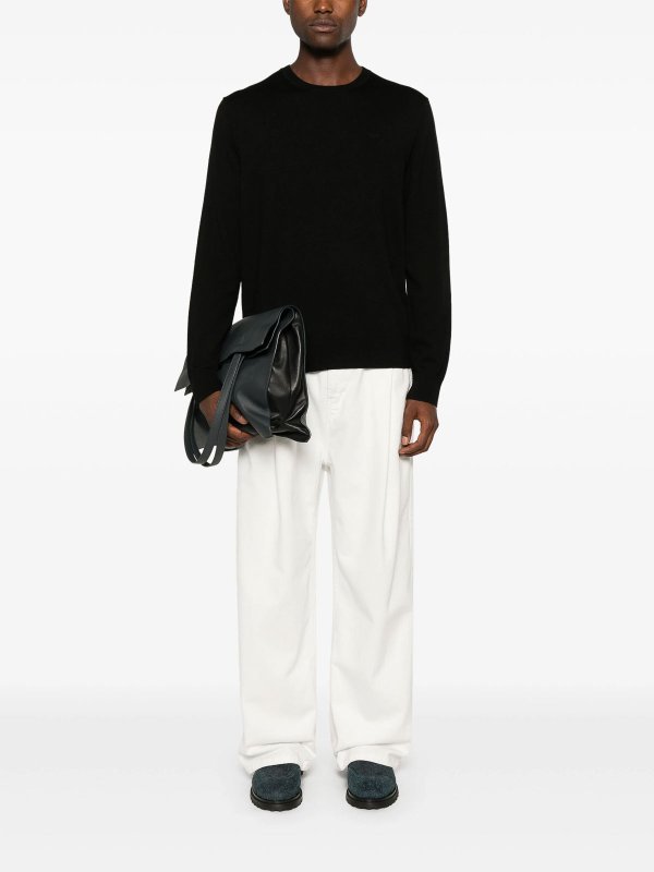 MICHAEL KORS: Escotes barcos online - Suéter Con Escote Barco - Negro