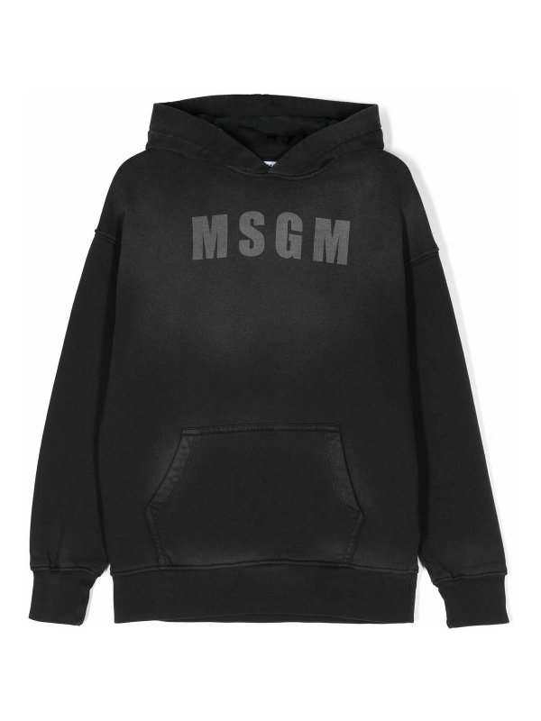 M.S.G.M. KIDS: Sweatshirts und Pullover - Sweatshirt - Schwarz