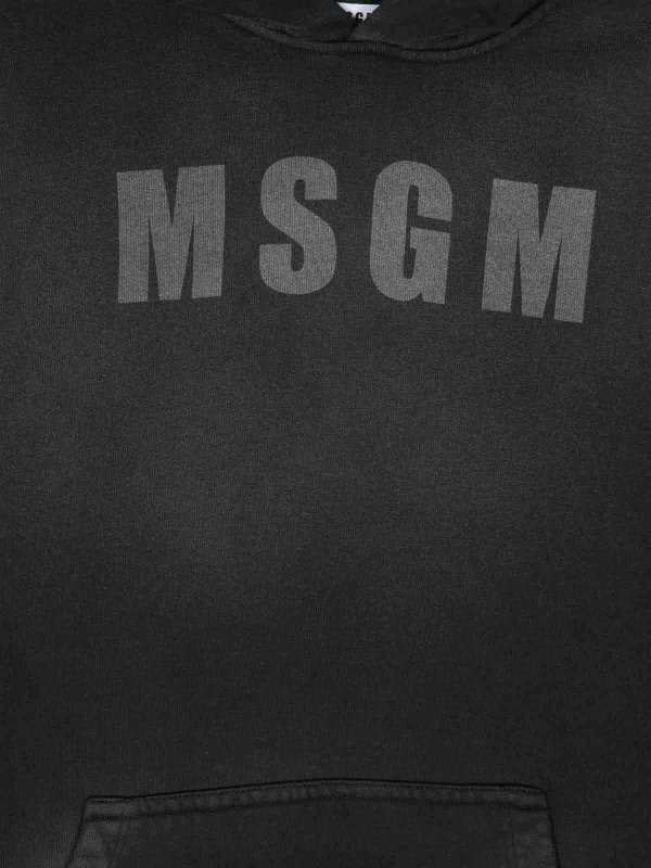 The Best Shops M.S.G.M. KIDS: Sweatshirts und Pullover - Sweatshirt - Schwarz