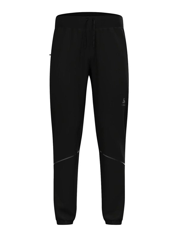 ODLO: Casual Hosen - Casual Hose - Schwarz