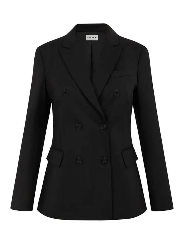 P.A.R.O.S.H.: カジュアルジャケット - カジュアルジャケット - 黒