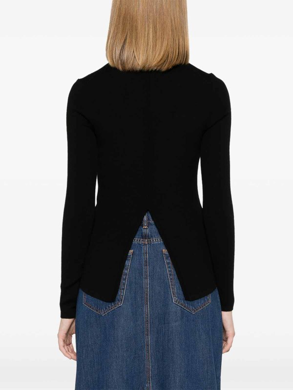 ボートネック - 黒 shop online: P.A.R.O.S.H.